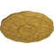 Ekena Millwork Cornelia Ceiling Medallion (Fits Canopies up to 4"), 22 1/2"OD x 1 1/2"P, Iridescent Gold CM22CNIGS - alternate 4